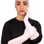 Luxury Cotton Long Gloves for Women – Elegant Style