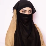 Flowing Black Islamic Niqab for Women – Elegant & Modest