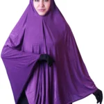 Royal Purple Rayon Hijab for Women | Modest & Stylish