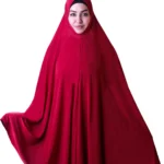 Red Satin Hijab for Women – Elegant Modest Wear