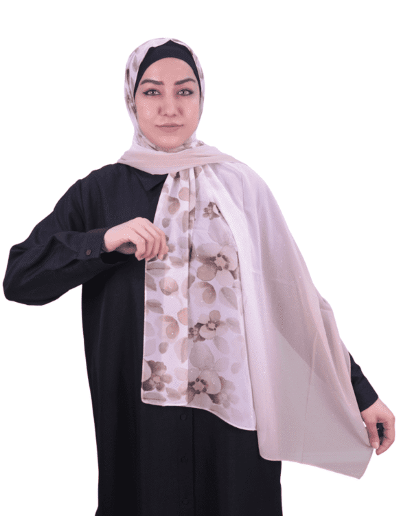 Taupe Urban Jacquard Oversized Shawl