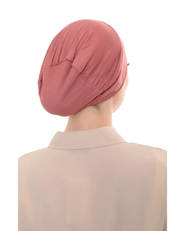 Premium Girls Modest Turban Cap – Breathable Jersey Hijab Undercap - Image 5