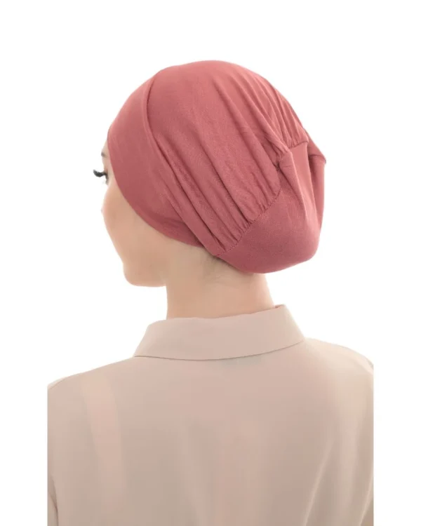 Premium Girls Modest Turban Cap – Breathable Jersey Hijab Undercap - Image 4