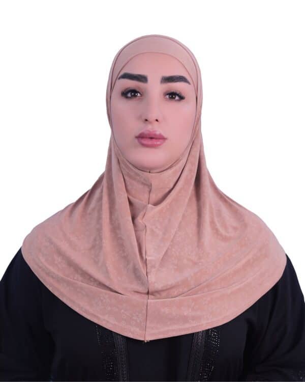 Floral Instant Hijab – Soft Lightweight Modest Khimar for Women