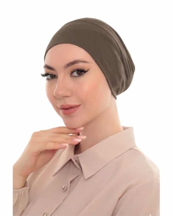 Girls Turban Hijab Cap – Soft Stretch Jersey Undercap - Image 5