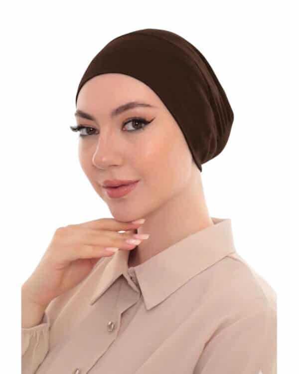 Girls Turban Hijab Cap – Soft Stretch Jersey Undercap - Image 7