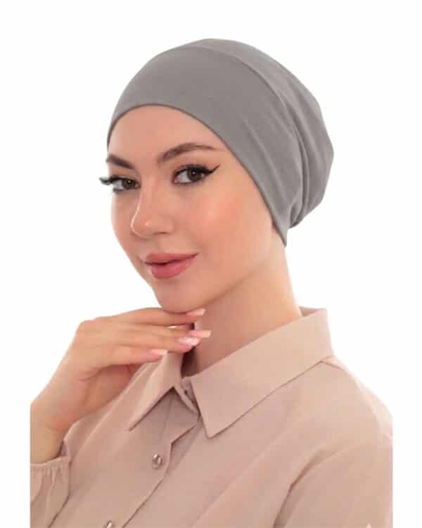Girls Turban Hijab Cap – Soft Stretch Jersey Undercap - Image 3
