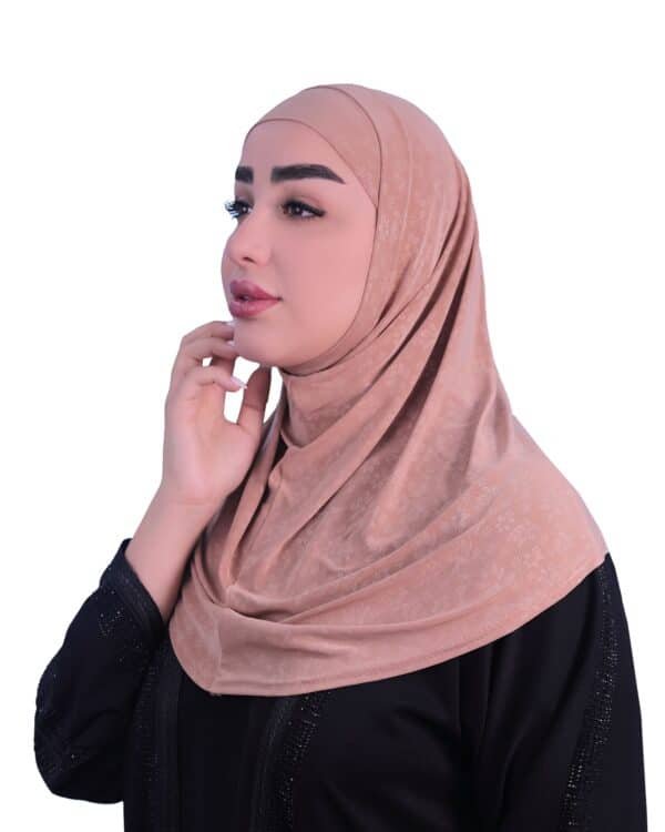 Floral Instant Hijab – Soft Lightweight Modest Khimar for Women - Image 2