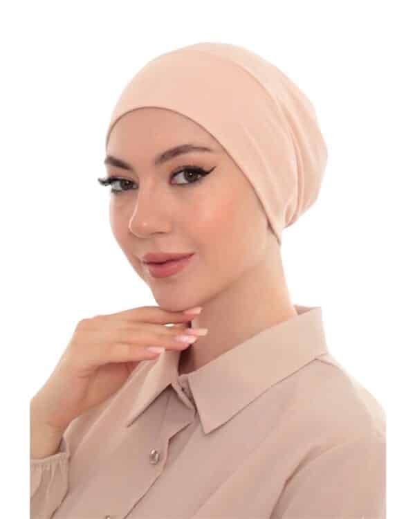 Girls Turban Hijab Cap – Soft Stretch Jersey Undercap - Image 4