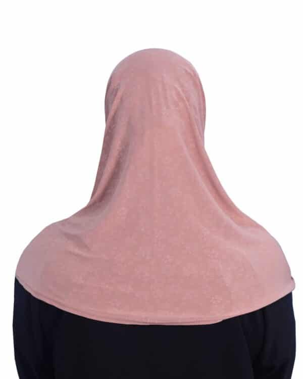 Floral Instant Hijab – Soft Lightweight Modest Khimar for Women - Image 3