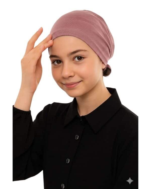 Girls Jersey Turban Cap – Soft Lightweight Hijab Undercap - Image 6
