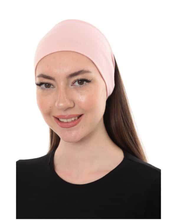 Jersey Ponytail Undercap – Soft Stretch Hijab Tube Cap for Women - Image 8