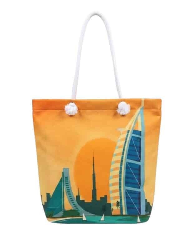 Dubai Marina tote bag