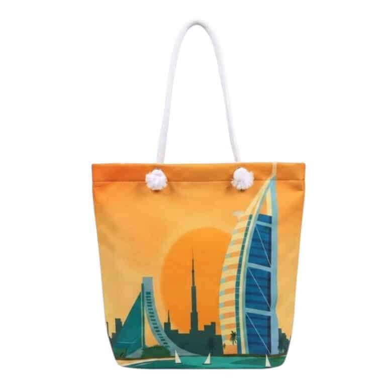 Dubai Marina tote bag